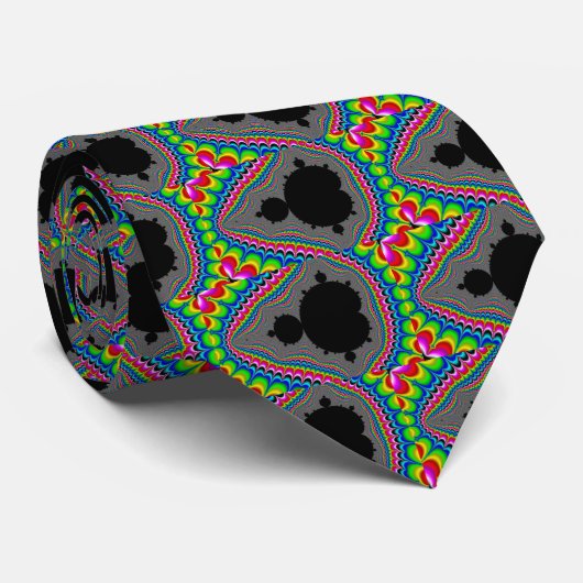 Reise - Fraktal Krawatte (Gerollt)