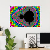 Reise - Fraktal Poster (Heimbüro)