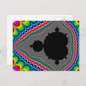 Reise - Fraktal Postkarte (Vorne/Hinten)