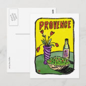REISE-Frankreich-Provence- Postkarte (Vorne/Hinten)
