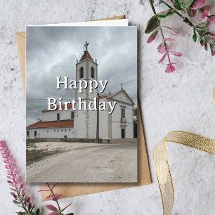 Reise Geburtstag Kirche Portugal Spaß Foto Karte