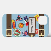 Reise-Gepäck mit Aufkleber iPhone 6 Fall Case-Mate iPhone Hülle (Rückseite (Horizontal))