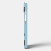 Reise-Gepäck mit Aufkleber iPhone 6 Fall Case-Mate iPhone Hülle (Rückseite / Links)