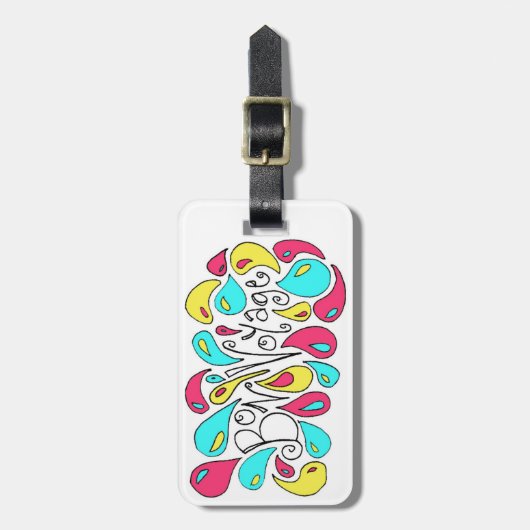 Reise-Gepäckanhänger Gepäckanhänger (Vorderseite vertikal)