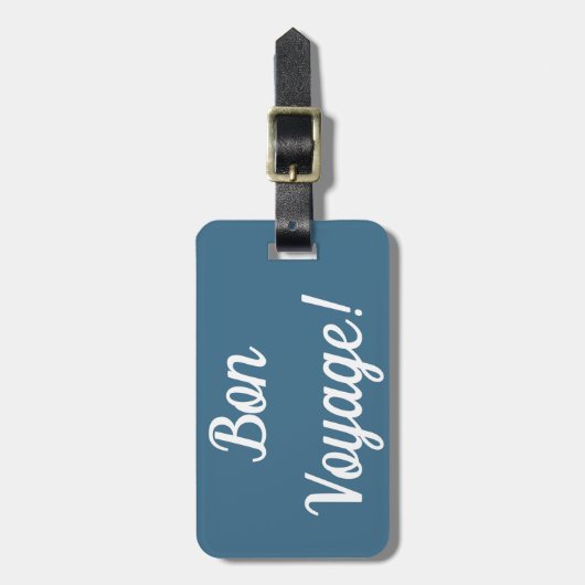 Reise-Gepäckanhänger Gepäckanhänger (Vorderseite vertikal)