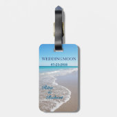 Reise-Gepäckanhänger Sammlung/Weddingmoon Gepäckanhänger (Rückseite vertikal)