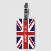 Reise-Gepäckumbauten der Gewerkschafts-Jackflagge Gepäckanhänger (Vorderseite Vertikal)