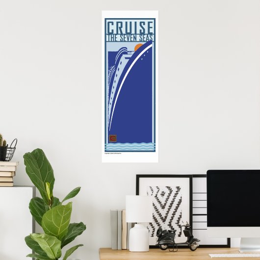 REISE-Global-Cruiseliner Poster (Heimbüro)