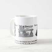 Reise-Hammer-Schmiedekaffeetasse Kaffeetasse (Vorderseite Links)