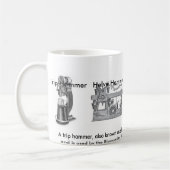Reise-Hammer-Schmiedekaffeetasse Kaffeetasse (Links)