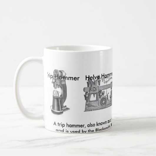 Reise-Hammer-Schmiedekaffeetasse Kaffeetasse (Links)