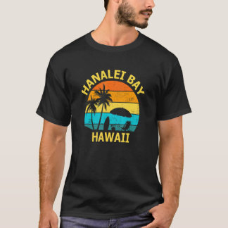 Reise Hanalei-Bucht Hawaii-Urlaub Souvenir T-Shirt