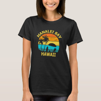 Reise Hanalei-Bucht Hawaii-Urlaub Souvenir T-Shirt