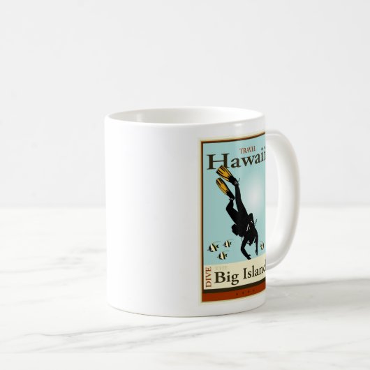 Reise Hawaii Kaffeetasse (VorderseiteRechts)
