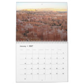 Reise-hinteres Zuhause-Inspirational Wandkalender (Jan 2027)