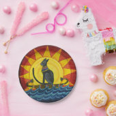 Reise hinunter den NilpapierTeller Pappteller (Party)