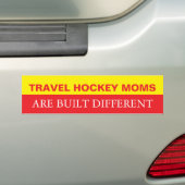 Reise-Hockey-Mütter sind anders gebaut Autoaufkleber (Auf Auto)