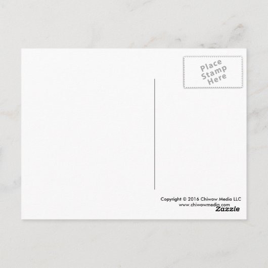 Reise - "Ich bin unterwegs" Postkarte (Rückseite)