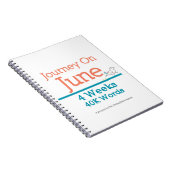 Reise im Juni: 4 Wochen, 40 K Notebook Notizblock (Rechte Seite)