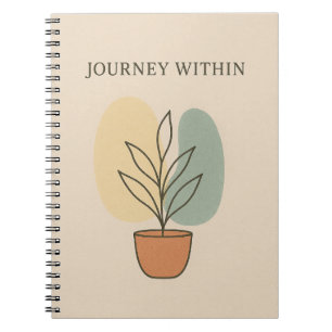 Reise im Notebook - Inspirational Boho Notizblock