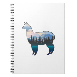 Reise im Park Notizblock