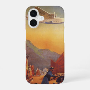 Reise im Stil der Vergangenheit, Flugzeug über Dsc iPhone 16 Hülle
