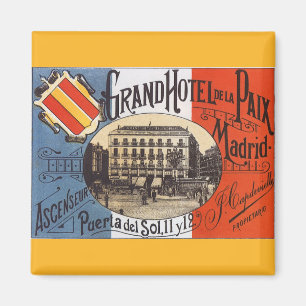 Reise im Stil der Vergangenheit, Grand Hotel Paix, Magnet
