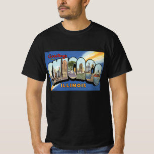 Reise im Stil der Vergangenheit, Grüße aus Chicago T-Shirt