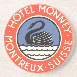 Reise im Stil der Vergangenheit, Hotel Monney Schw Sandstein Untersetzer