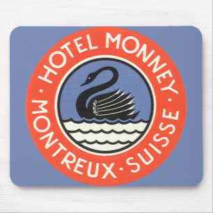 Reise im Stil der Vergangenheit, Hotel Swan Bird M Mousepad