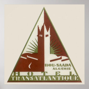 Reise im Stil der Vergangenheit, Trans Atlantique Poster