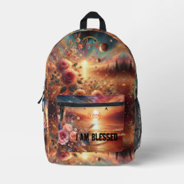 Reise im Stil Ich bin gesegnet Rucksack