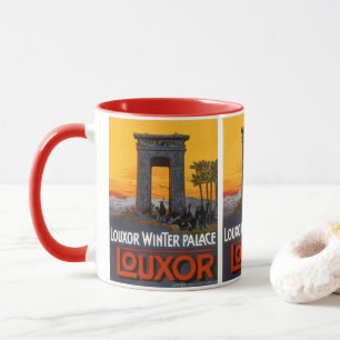 Reise im Stil vergangener Zeiten, Louxor Winter Pa Tasse