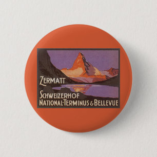 Reise im Stil vergangener Zeiten, Matterhorn in de Button