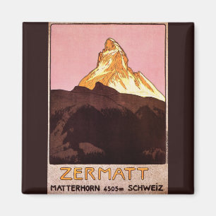 Reise im Stil vergangener Zeiten, Matterhorn, Schw Magnet