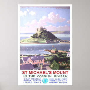 Reise im Stil vergangener Zeiten, St Michael's Mou Poster