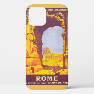 Reise im Vintage-Stil, das Kolosseum in Rom Italie Case-Mate iPhone Hülle