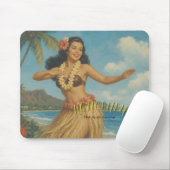 Reise im Vintage-Stil nach Hawaii Mousepad (Mit Mouse)