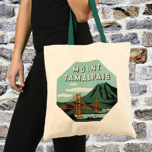 Reise im Vintage-Stil, Tamalpais Mountain oder Mou Tragetasche