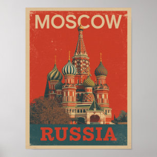 Reise in das alte Moskau Poster