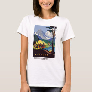 Reise in das alte Österreich Alpen T-Shirt