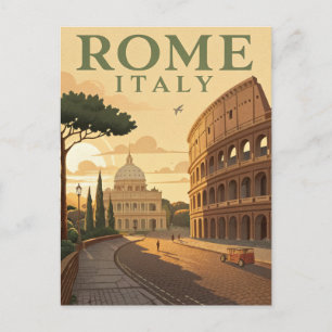 Reise in das antike Rom Postkarte