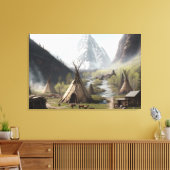 Reise in das versteckte amerikanische Lager Leinwanddruck (Insitu (Wohnzimmer))