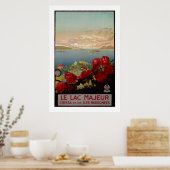 Reise in die italienische Romantik am Lago Maggior Poster (Küche)