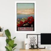 Reise in die italienische Romantik am Lago Maggior Poster (Heimbüro)