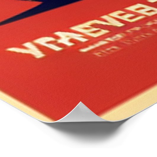 Reise in die Sterne Poster (Ecke)