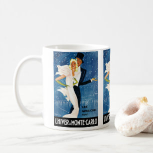 Reise in die Vergangenheit, Liebesromantik Winter  Kaffeetasse