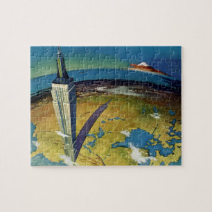 Reise in die Vergangenheit New York City Empire St Puzzle