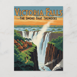 Reise in die viktorianische Retro-Ära: Victoriafäl Postkarte
