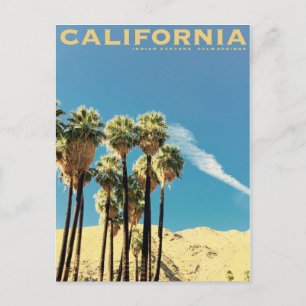 Reise in die Vintage-Indian-Canyons Palm Springs Einladungspostkarte